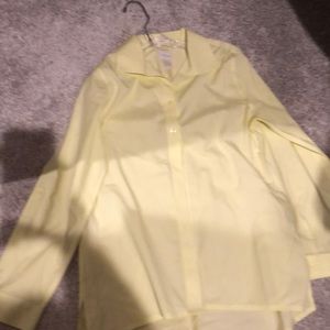 Chico’s tunic length shirt with roll tab sleeves